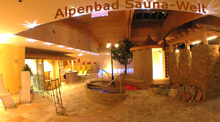 Sauna-Welt Alpenbad Leutasch bei Seefeld