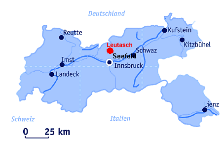 Anreise nach Tirol in die Ferienregion Seefeld-Leutasch