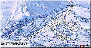 Skiparadies Mittenwald - Kranzberg - ca 10 Autominuten von der Olympiaregion Seefeld - Leutsch entfernt